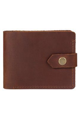 Міні-гаманець шкіряний, кольору коньяк 401\121 &mdash; Lucky Store