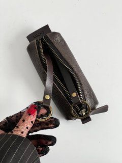 Ключниця велика з натуральної шкіри коричнева 120\420 &mdash; Lucky Store