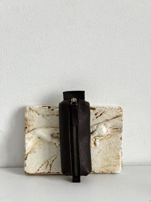 Ключниця велика з натуральної шкіри коричнева 120\420 &mdash; Lucky Store