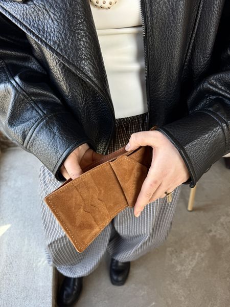 Гаманець Міні-конверт 420 замш 420\622 &mdash; Lucky Store