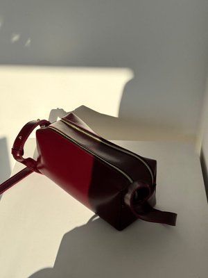 Сумка жіноча Голівуд 764 з еко-шкіри марсала