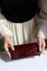 Гаманець Конверт з натуральної шкіри крокодил вишневий 521\53001 &mdash; Lucky Store