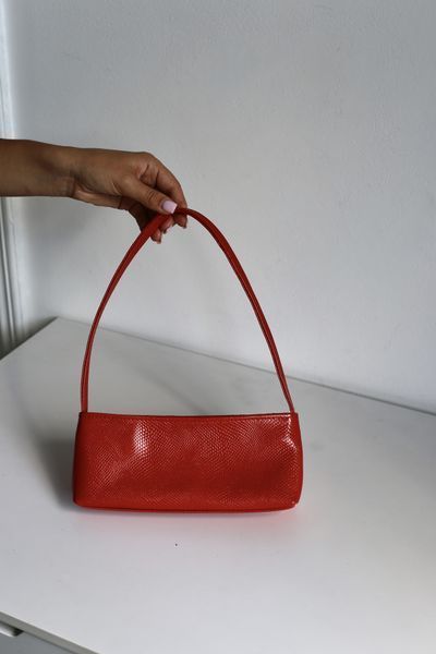 Сумка Аня анаконда червоний 319\235 &mdash; Lucky Store