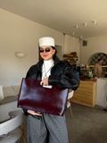 Сумка Баланс А4 з еко-шкіри марсала А4\Е40 &mdash; Lucky Store