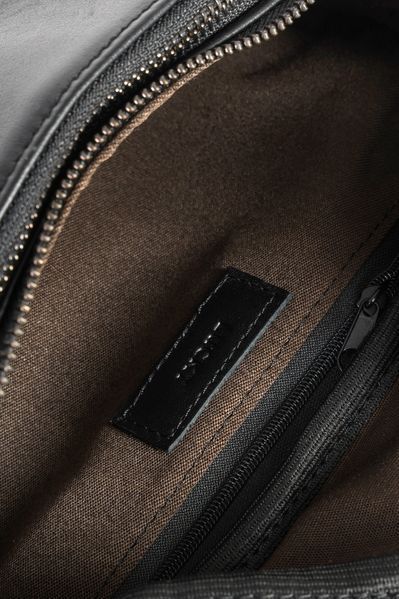 Бананка 807 з натуральної шкіри тенессі чорна 807\310 &mdash; Lucky Store