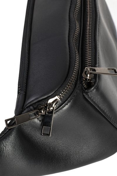 Бананка 807 з натуральної шкіри тенессі чорна 807\310 &mdash; Lucky Store