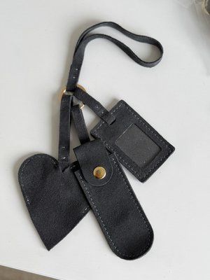 Брелок " Завжди під рукою " замшева графіт 232\655 &mdash; Lucky Store