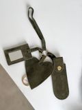 Брелок " Завжди під рукою " замшева зелений 232\66001 &mdash; Lucky Store