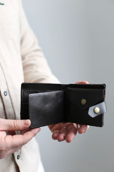 Гаманець Міні 405 з натуральної шкіри коричневий 405\220 &mdash; Lucky Store