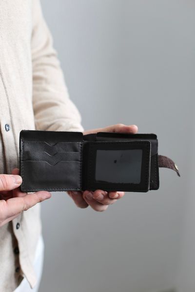Гаманець Міні 405 з натуральної шкіри коричневий 405\220 &mdash; Lucky Store