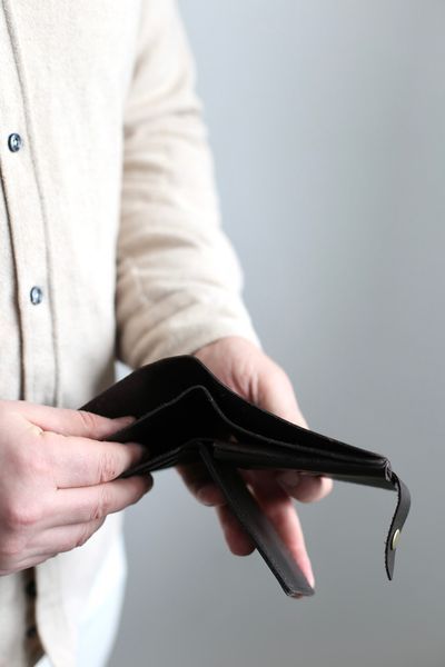 Гаманець Міні 405 з натуральної шкіри коричневий 405\220 &mdash; Lucky Store